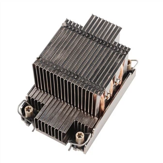 Alumínium cipzáras Fin Heat Pipe CPU hűtőborda