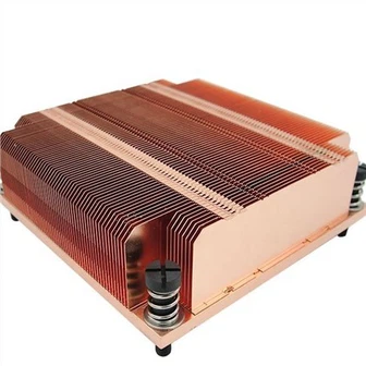 Réz cipzáras CPU hűtőborda
