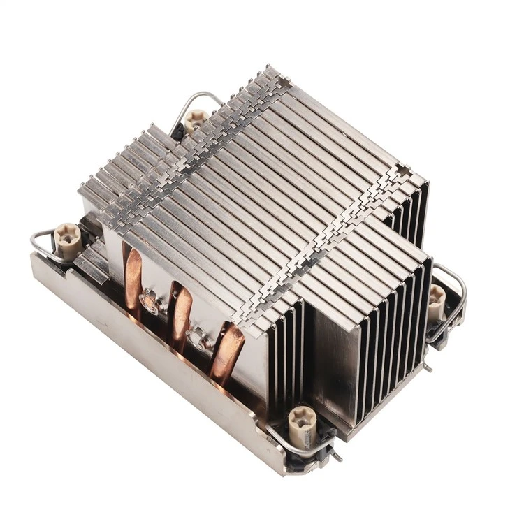 Aluminum Zipper Fin Radiator With Heatpipe