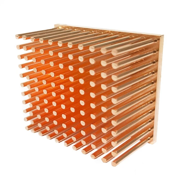 Copper Pin Fin PCB hűtőborda